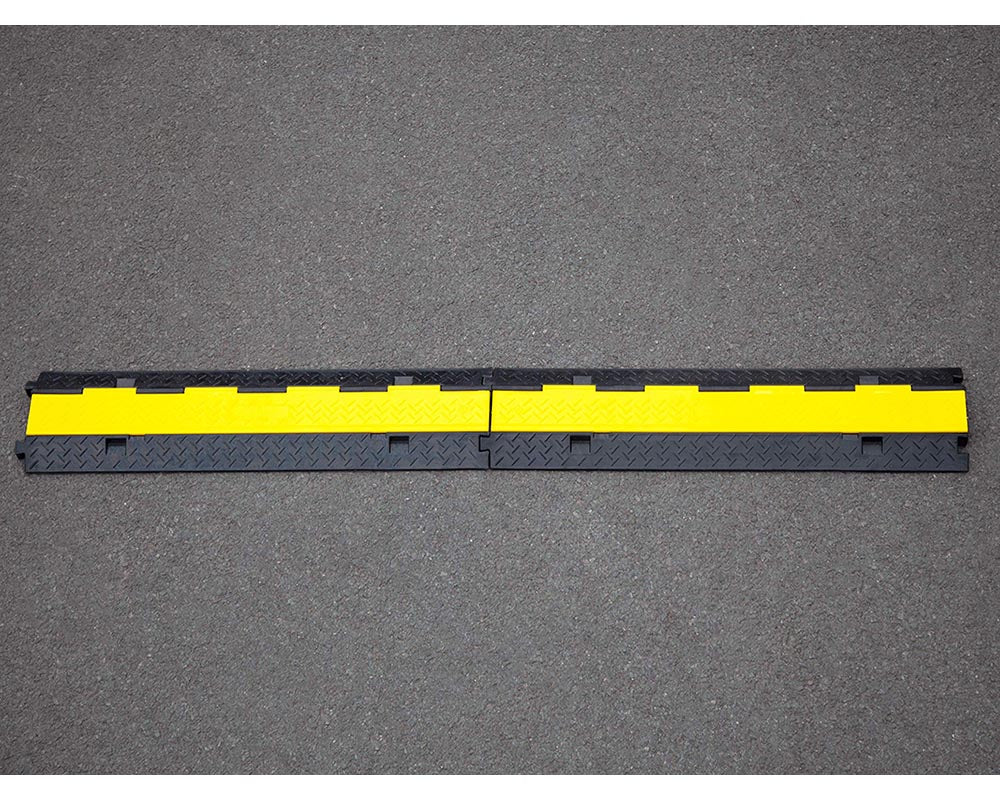 2 Channel Floor Cable Protector Solid Ramp - Image 10