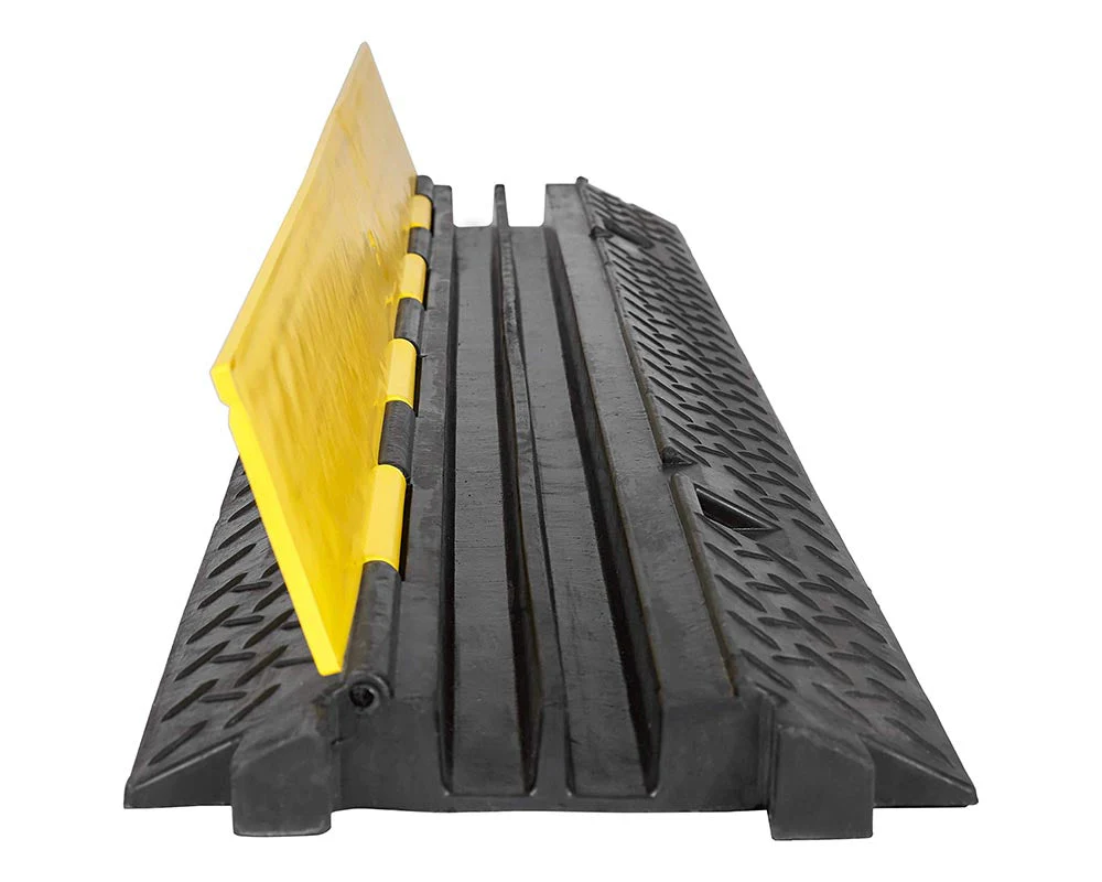 2 Channel Floor Cable Protector Solid Ramp - Image 7
