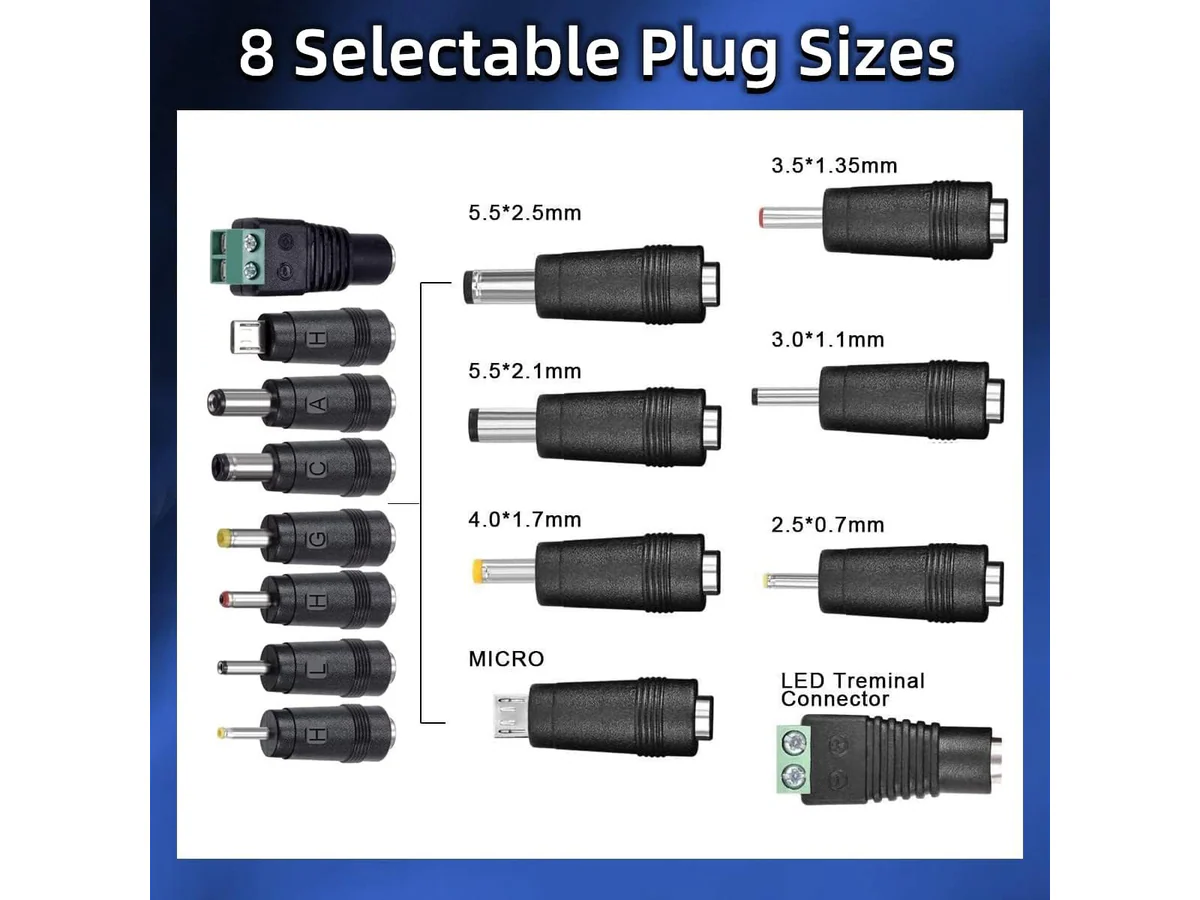 30W Adjustable Universal Power Adapter - Image 6