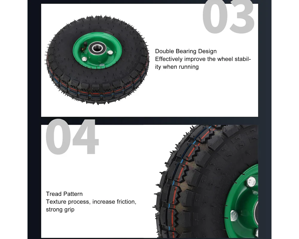 Wheel Barrow Trolley Go Cart Wheels - Image 5