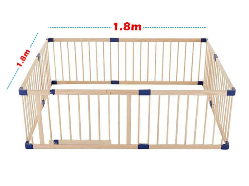 Baby Playpen Kids Play Fence with Door Playpen 8 Panel - Image 4
