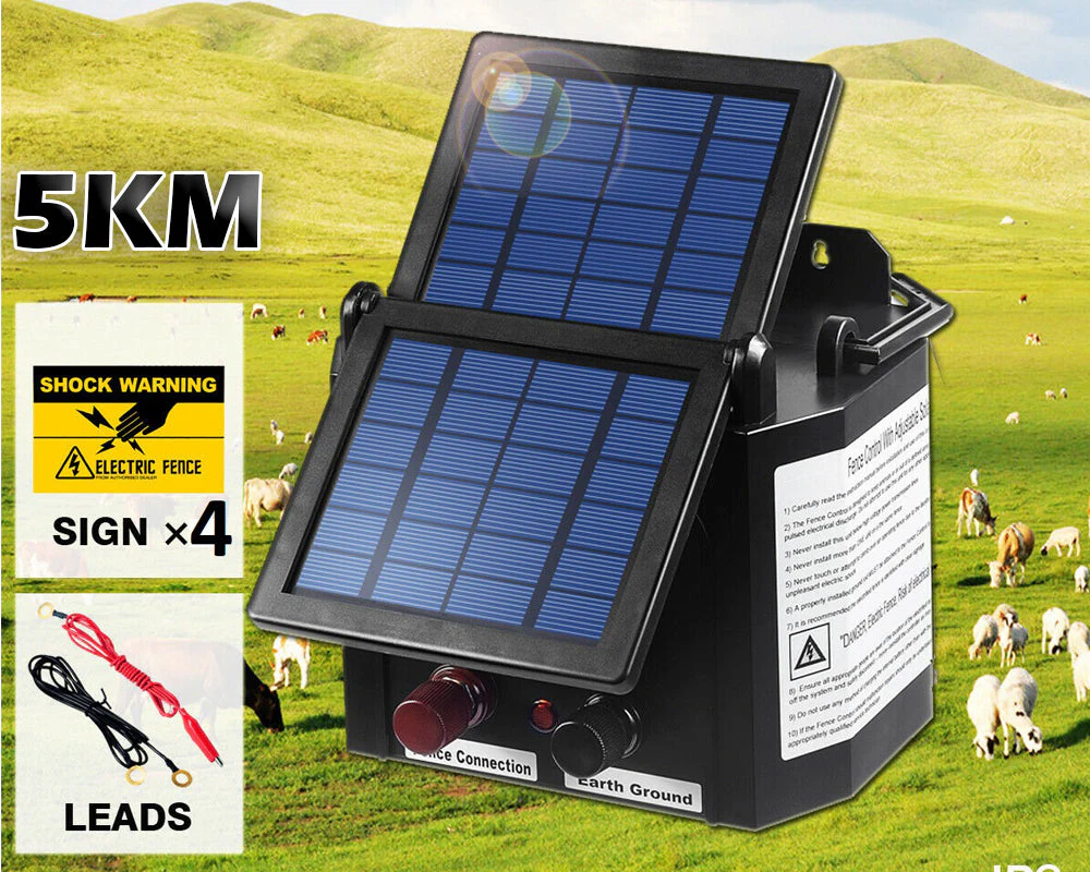 Solar Electric Fence Energizer 15kM - Image 11