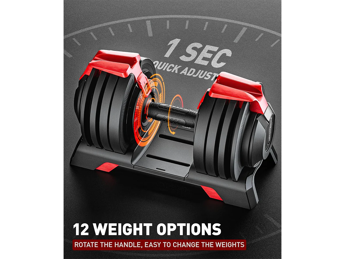 Adjustable dumbbells 24KG - Image 5