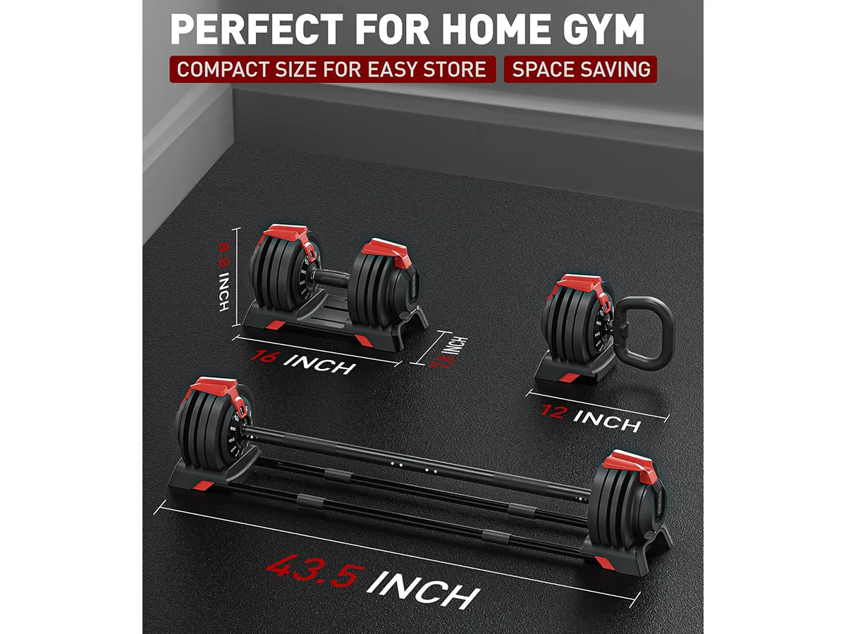 Adjustable dumbbells 24KG - Image 7