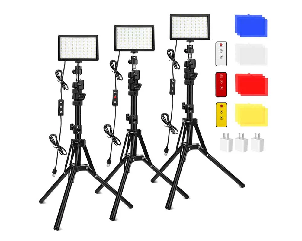 70 LED Video Light with Tripod Stand 1.2M - Image 8