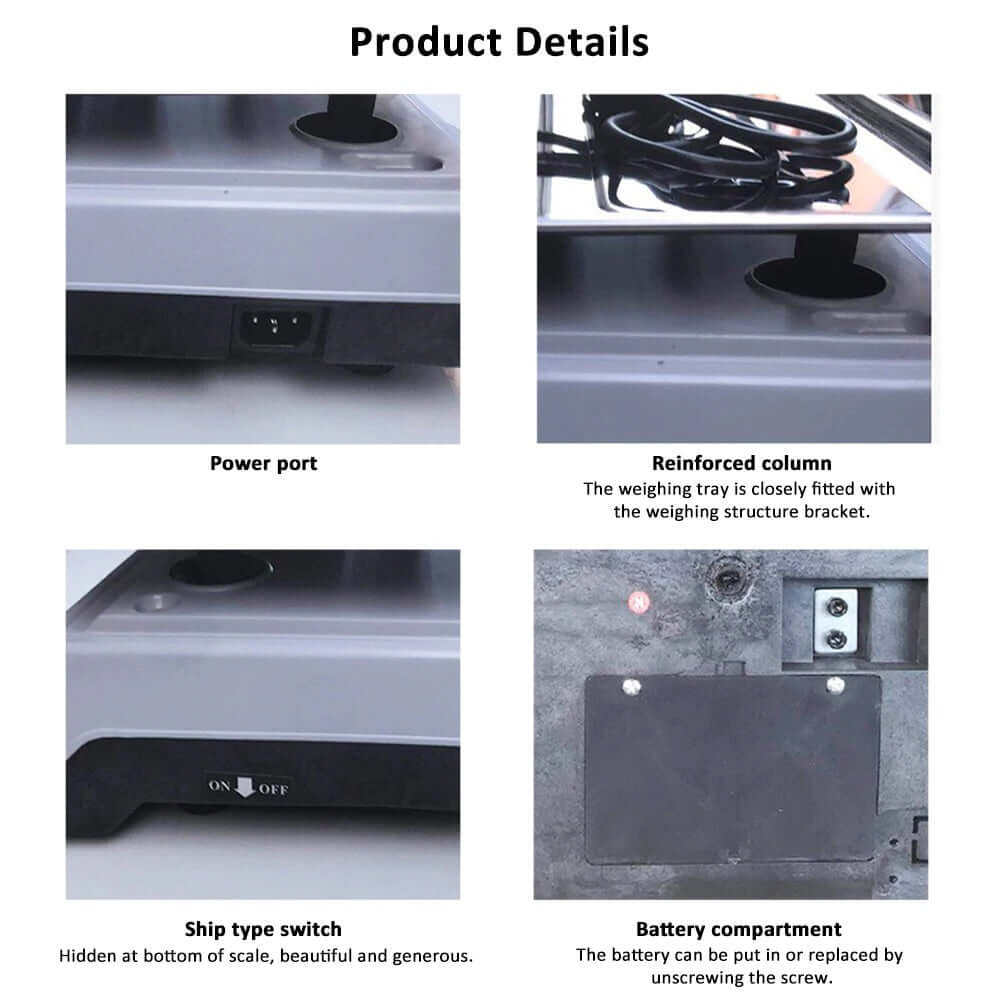 Commercial Kitchen Scales Digital 30KG - Image 3