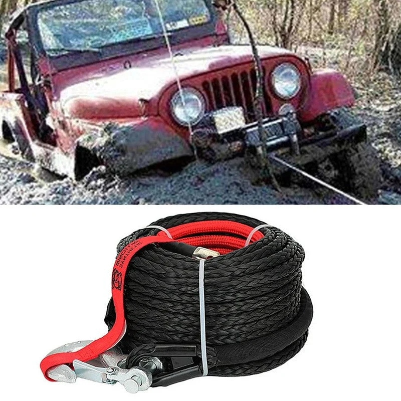 Synthetic Winch Rope 30M 8MM - Image 2