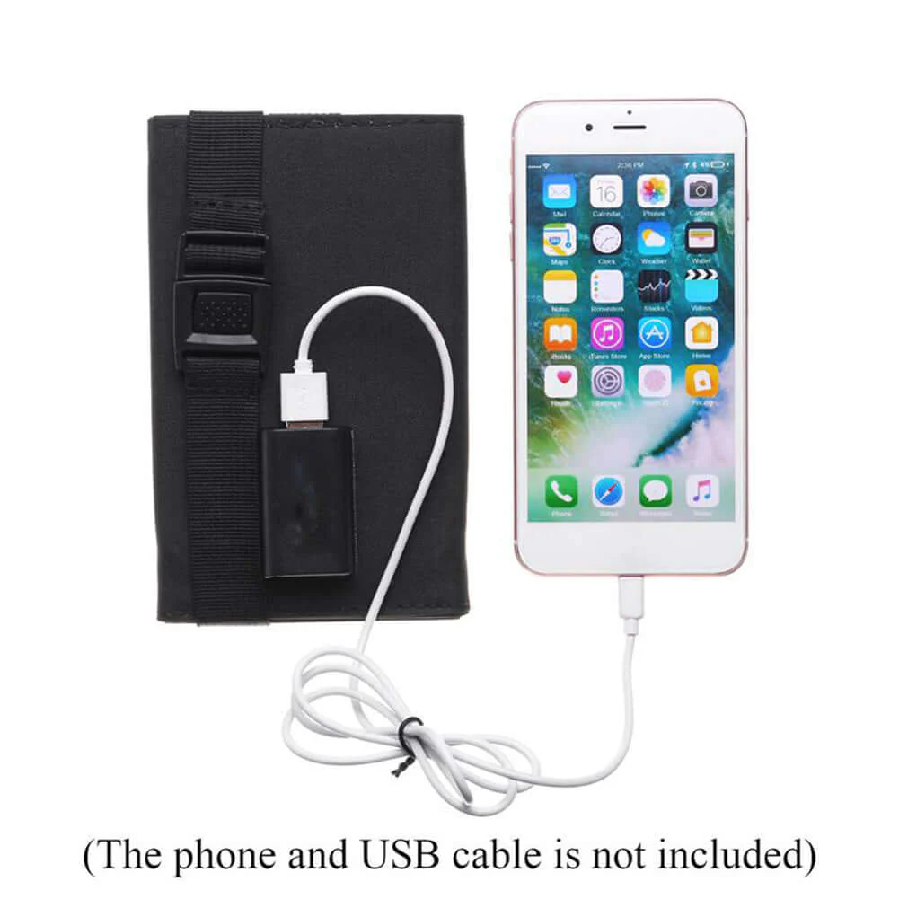 Foldable Solar Panel 30W Mobile Battery Charger - Image 3
