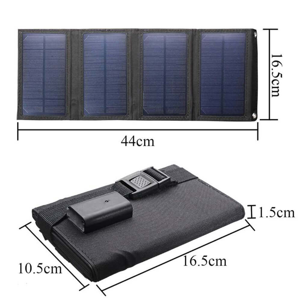 Foldable Solar Panel 30W Mobile Battery Charger - Image 4
