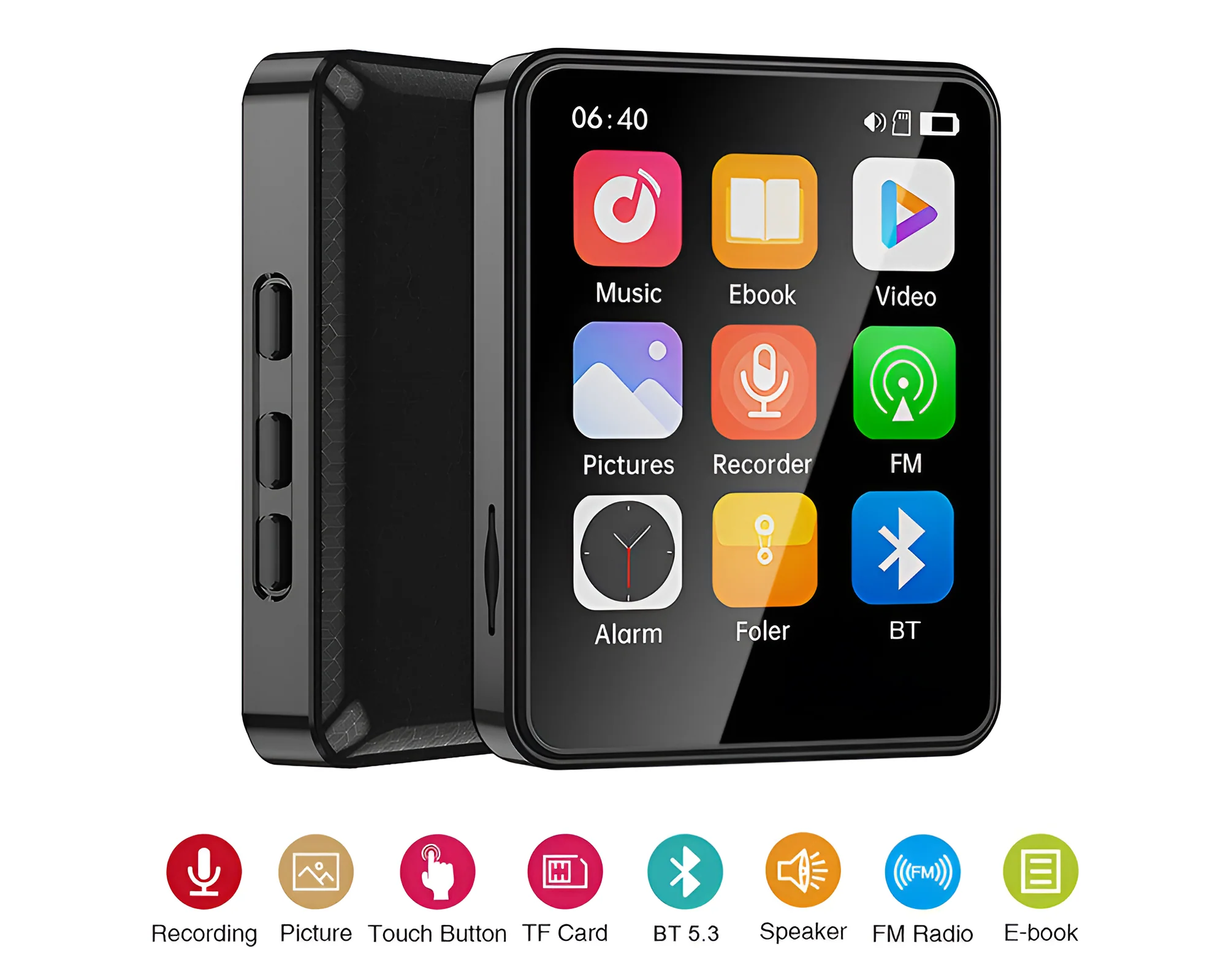 Portable Bluetooth MP4 MP3 Touch Screen - Image 2