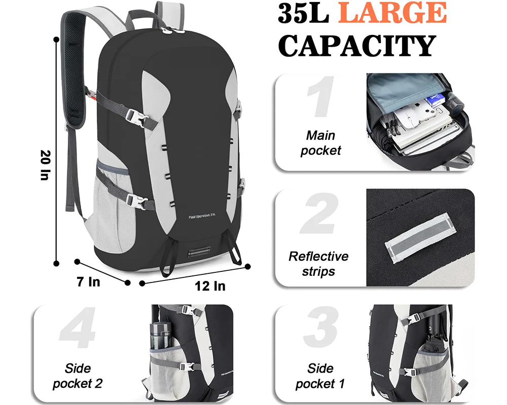 Hiking Backpack Backpack Bag - Image 4
