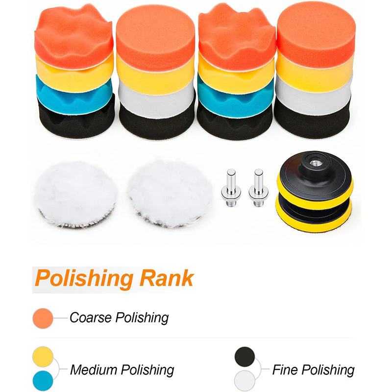 Car Polishing Pads Polisher Cleaner Sponge Buffer Waxing - Image 8