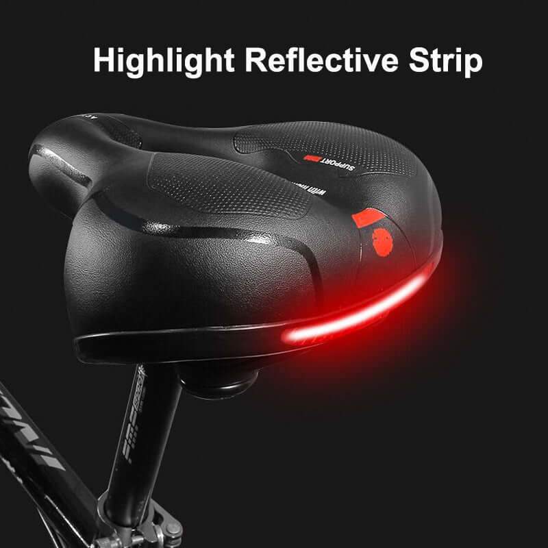 Bike Saddle Bike Seat Blue Confortable Ride - Image 2