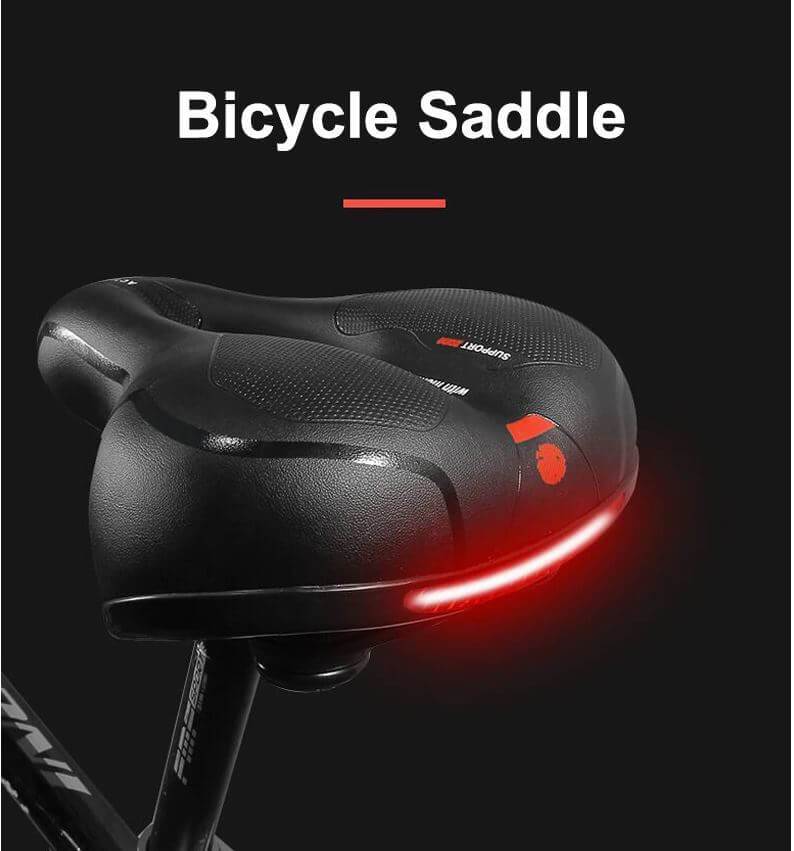 Bike Saddle Bike Seat Blue Confortable Ride - Image 6