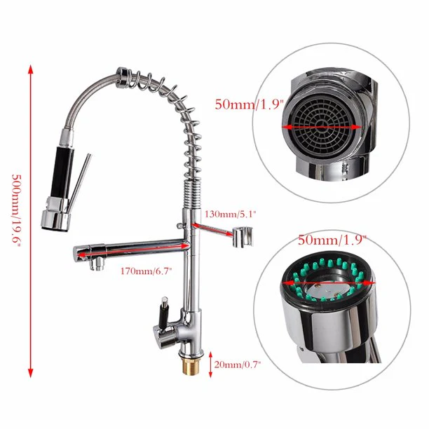 Kitchen Faucet, Kitchen Faucet Sink Mixer Tap - Image 4