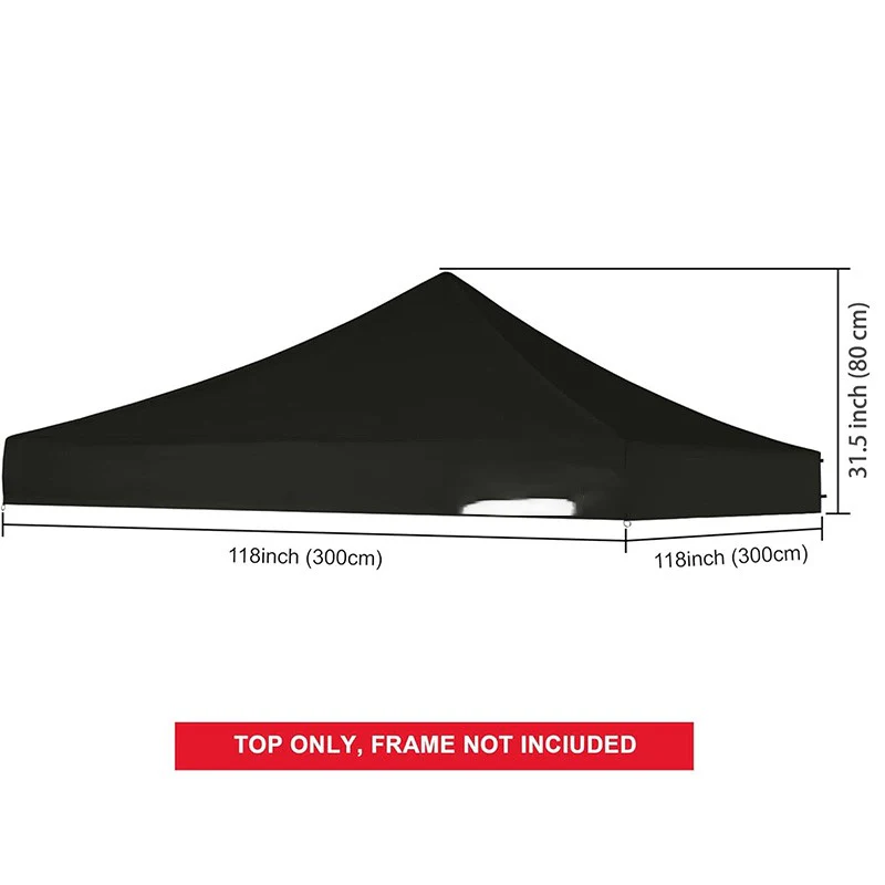 3x3 Gazebo Roof Cover Outdoor Garden Marquee Waterproof Tent - Image 9