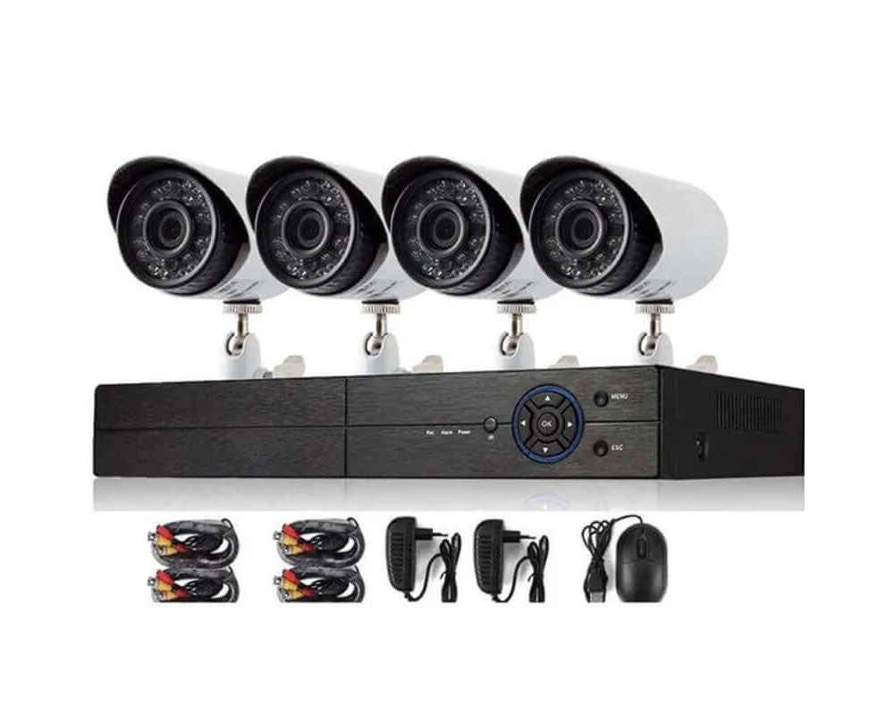 4 Channel AHD Security Camera System - Image 4