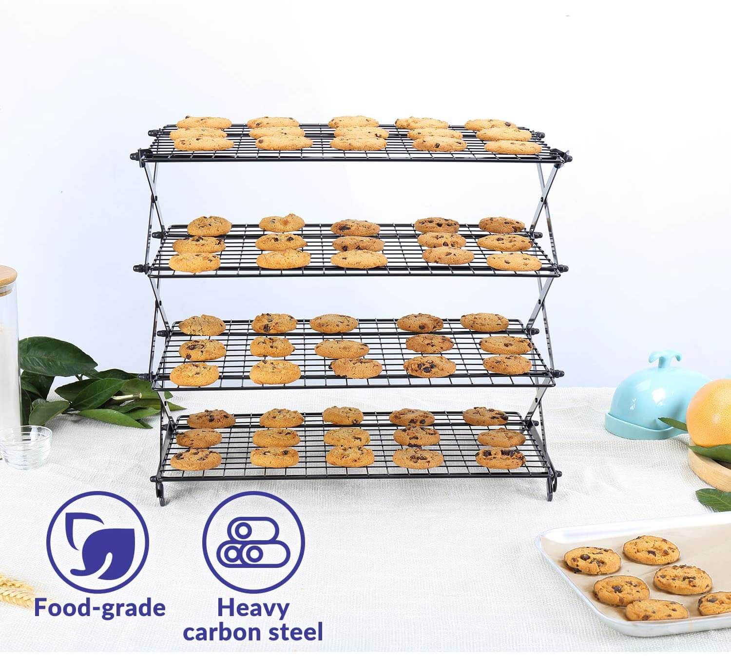 Stainless Steel Nonstick Three-Layer Baking Cooling Racks - Image 7