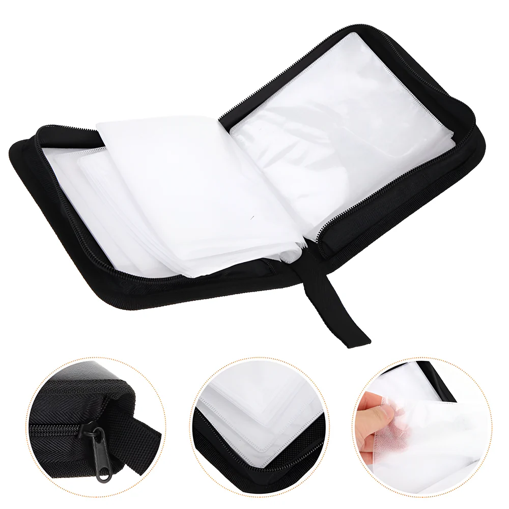 CD/DVD Case 40 Pockets / Hardcover CD/DVD Holder
