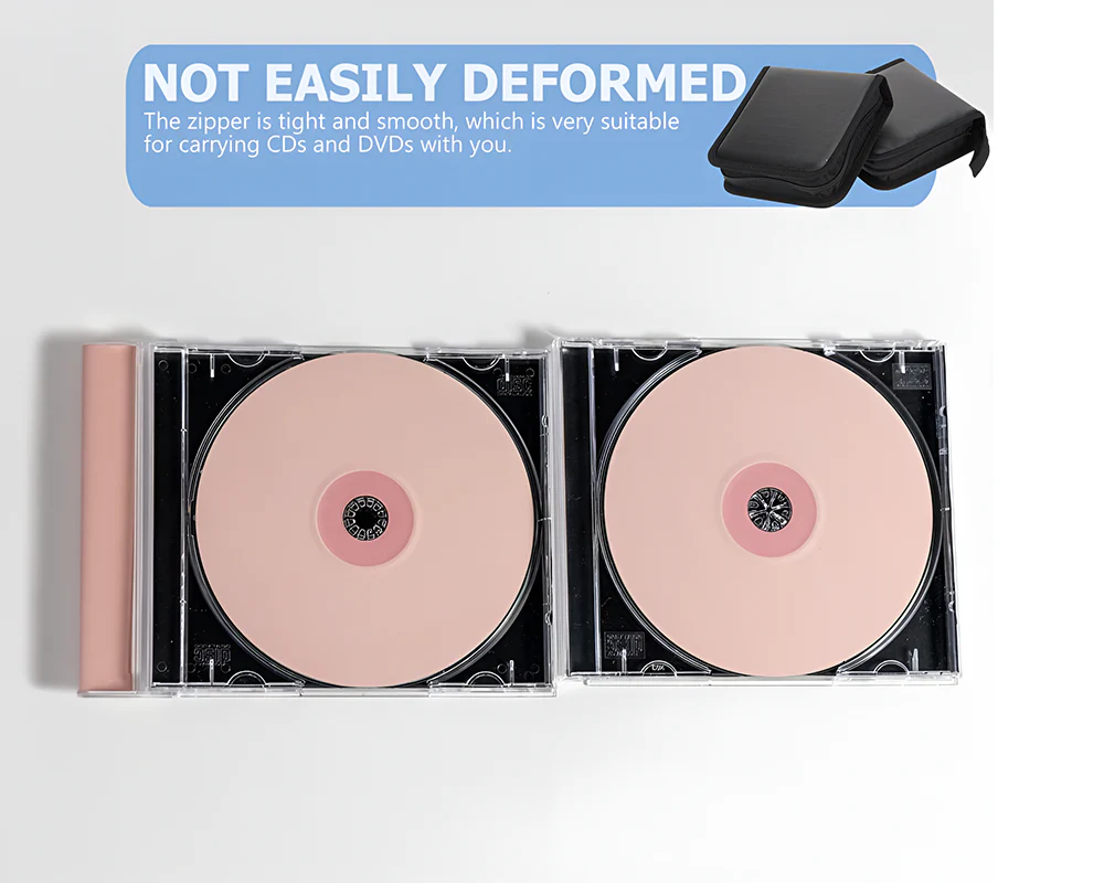 CD/DVD Case 40 Pockets / Hardcover CD/DVD Holder - Image 3