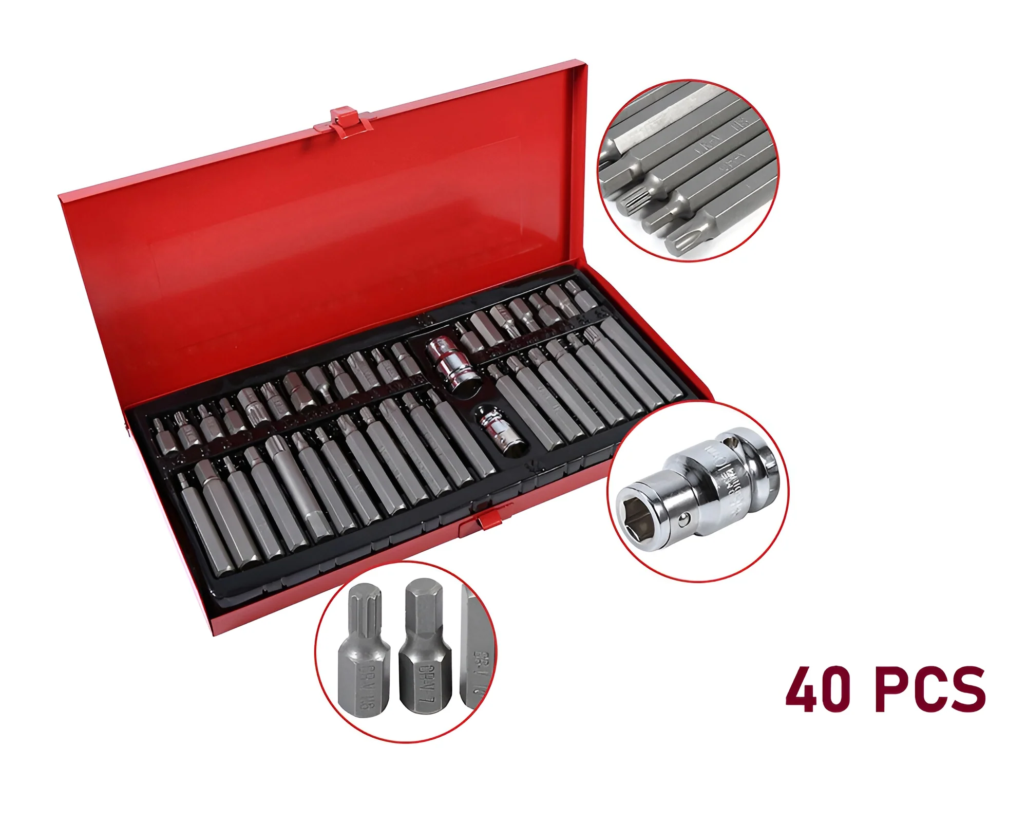 40pcs Torx Star Hex Socket Set - Image 4