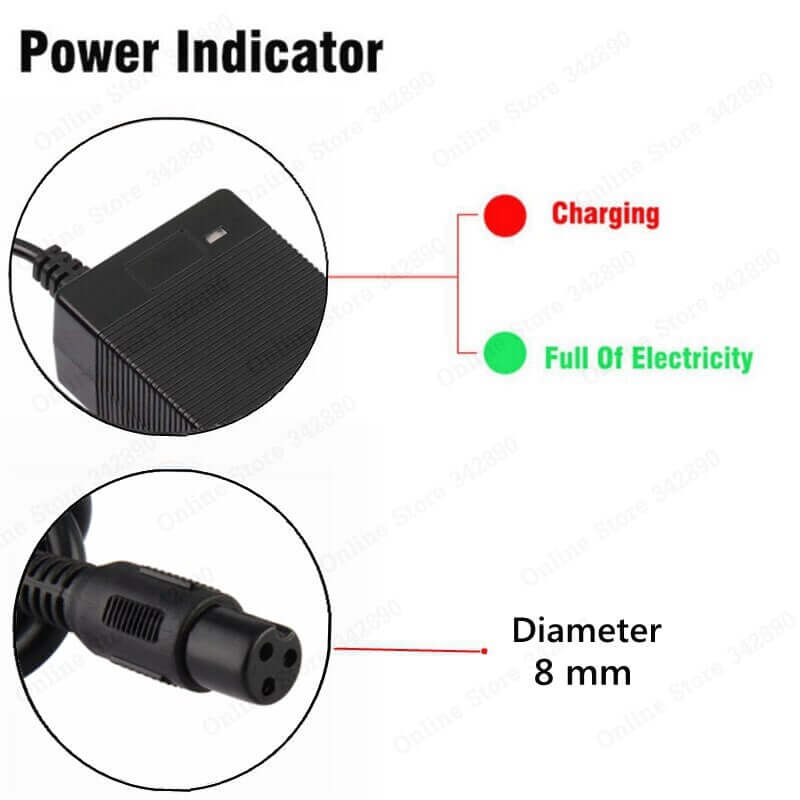 42V 2A Hover Board Charger For Hoverboard Smart Balance Wheel Scooter - Image 3