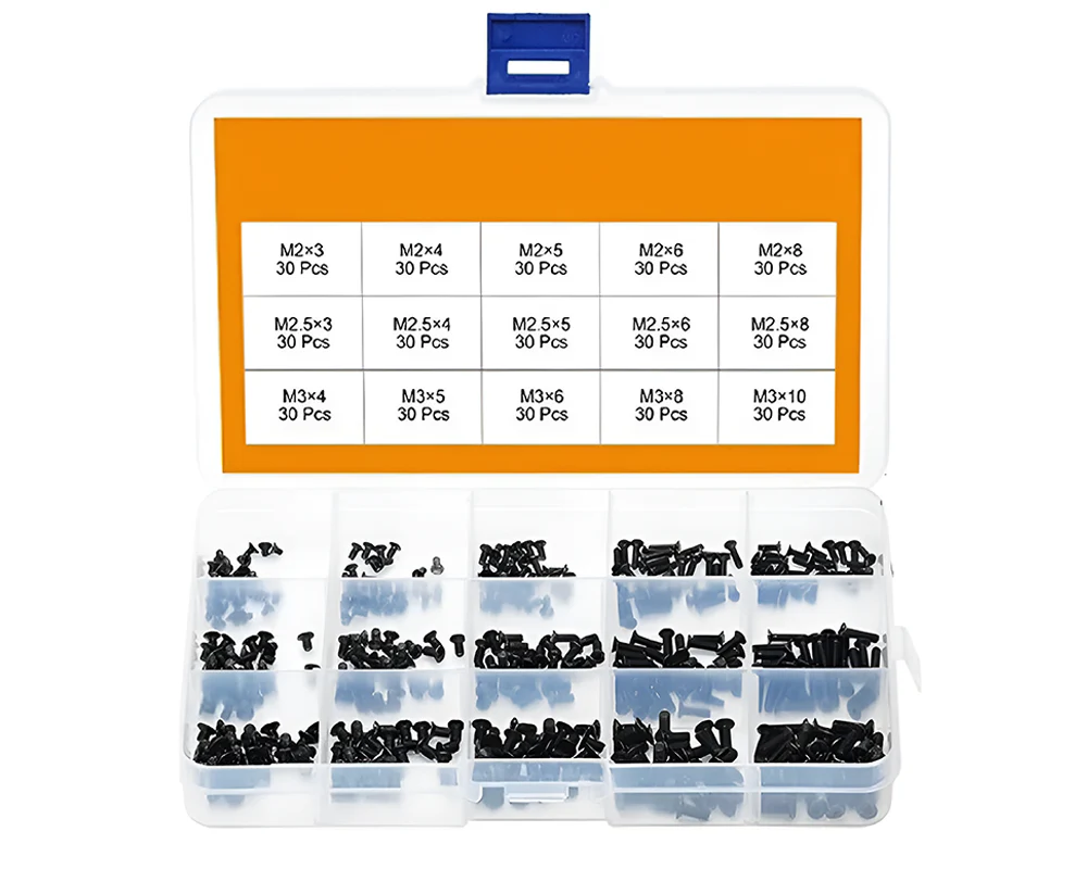 Laptop Screw Set – 450pcs Universal Laptop Repair Screw Kit Assorted Laptop Screws - Image 2