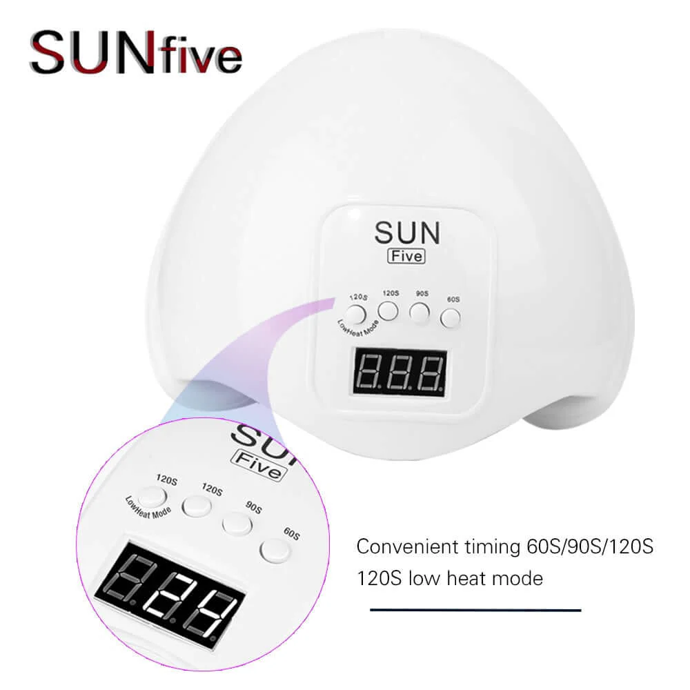 48W Nail Dryer Fast Drying Gel Nail Dryer - Image 6
