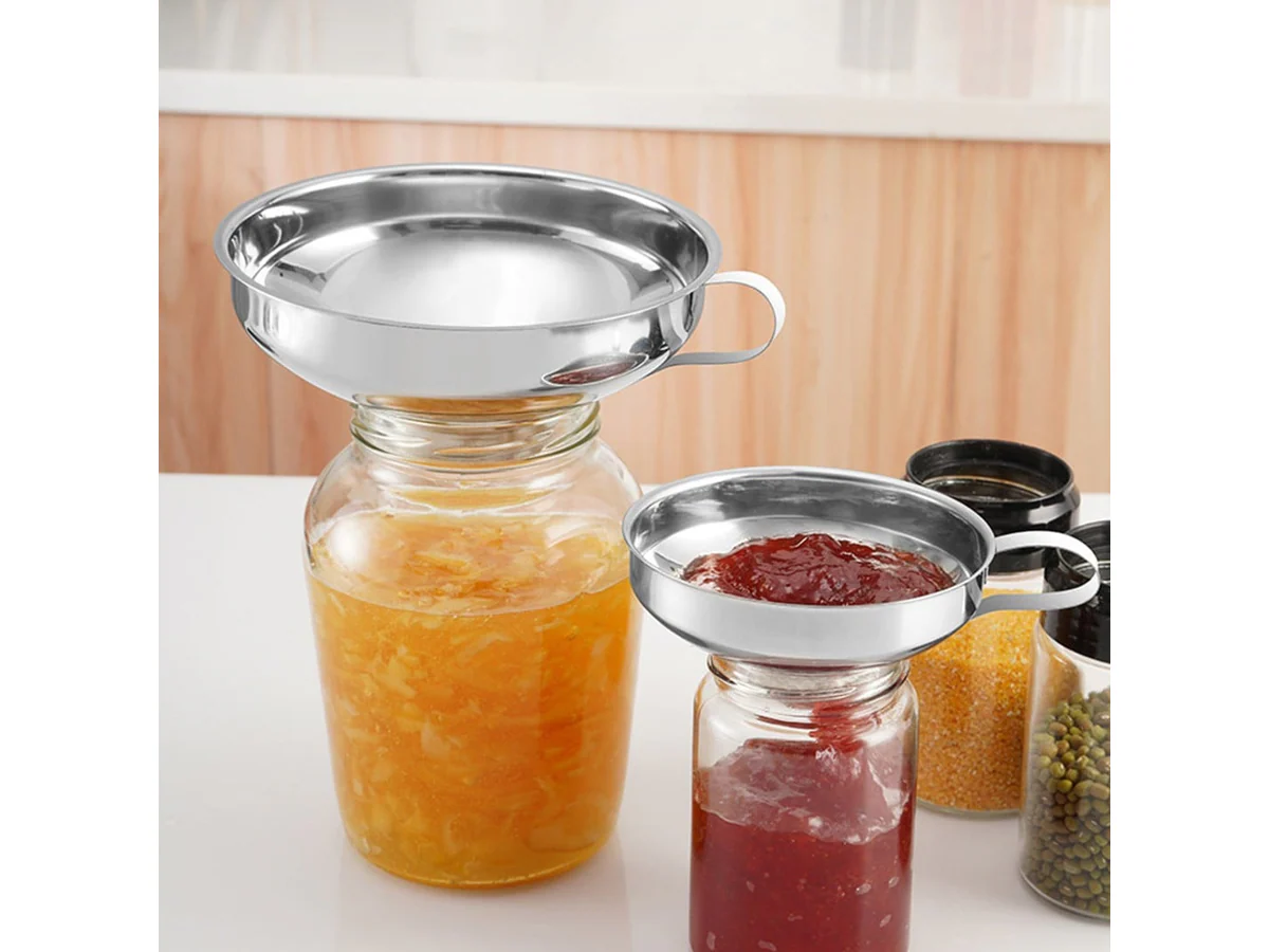 Stainless Steel Kitchen Funnel Set - Image 7