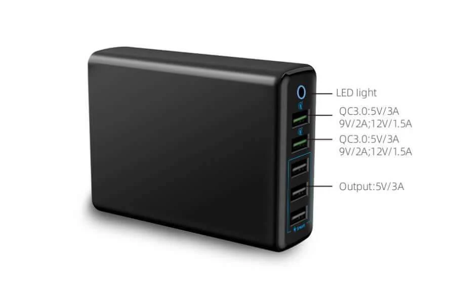5 Port Usb Charger Fast Charger - Image 6