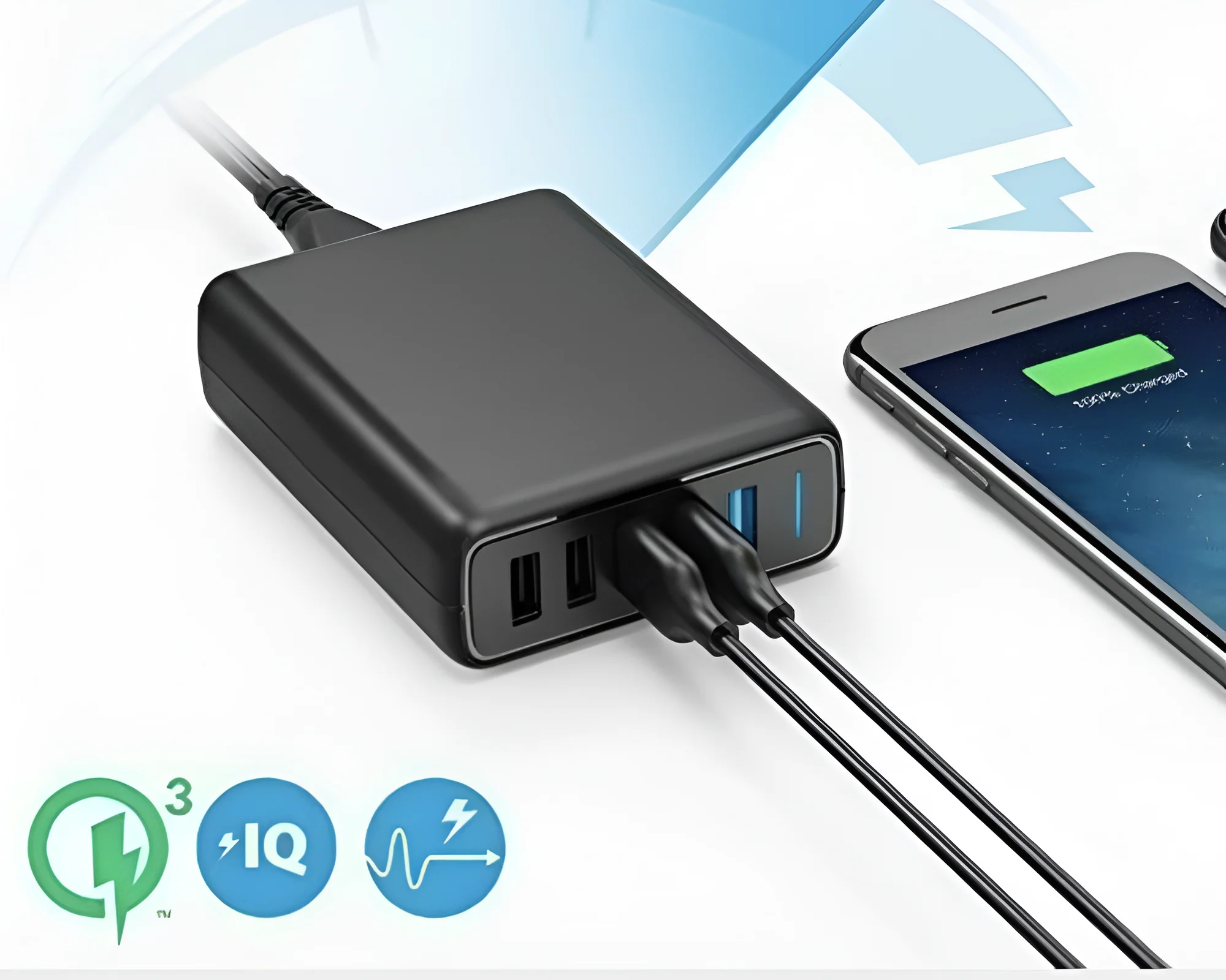 5 Port Usb Charger Fast Charger - Image 7