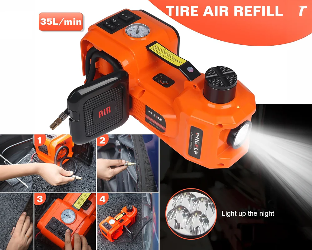 Car Electric Hydraulic Floor Jack - Image 5