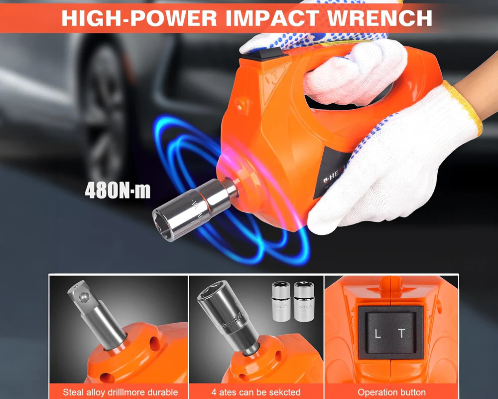 Car Electric Hydraulic Floor Jack - Image 6