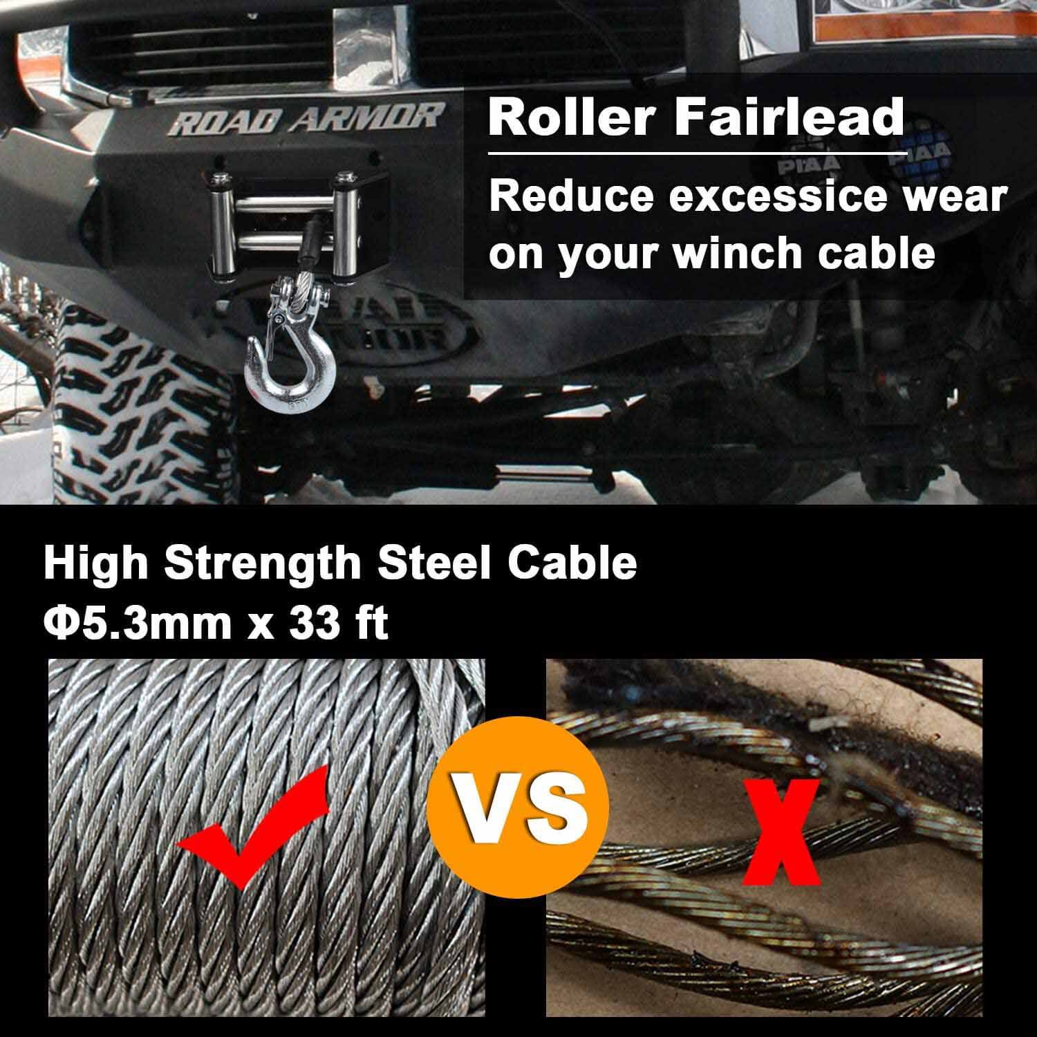Electric Winch 5000lbs - Image 3