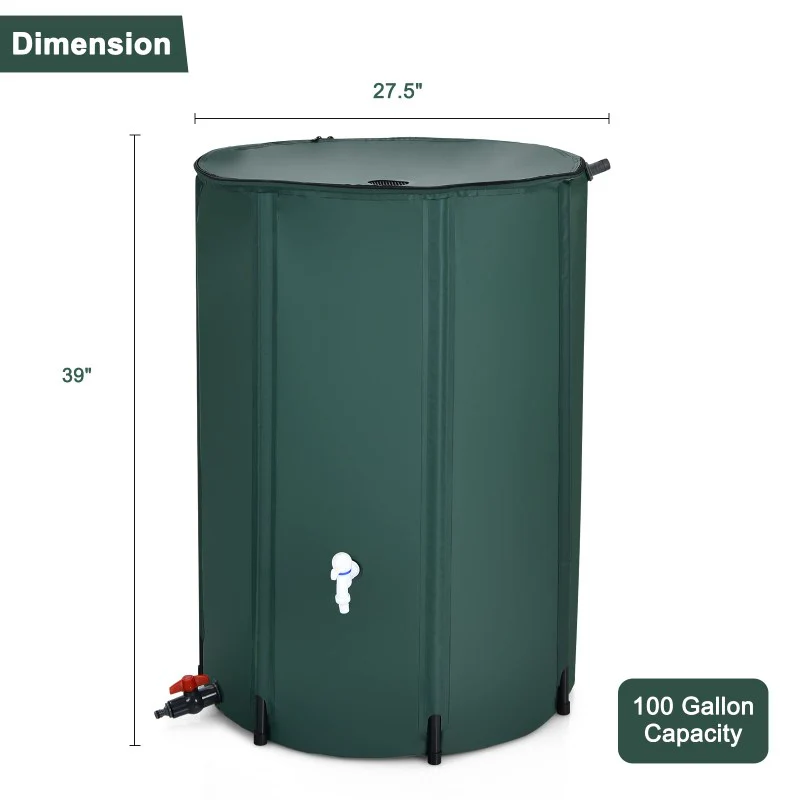 500L Rainwater Tank Barrel - Image 9