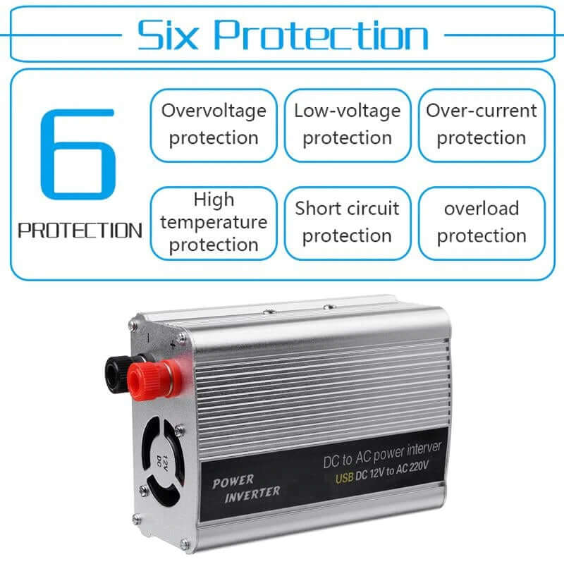 Car inverter 12V to 220V 500W - Image 2
