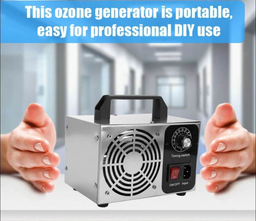 5G Ozone Generator Machine Air Filter Purifier Fan - Image 5