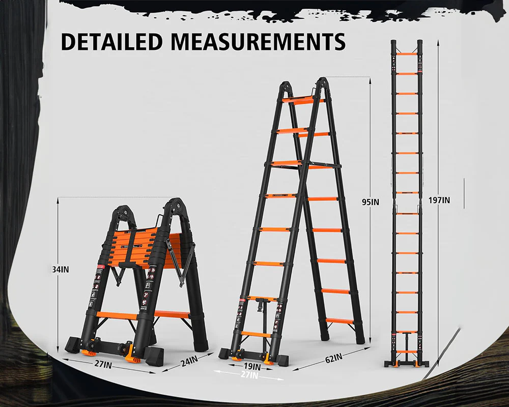 Telescopic Ladder 5M - Image 3