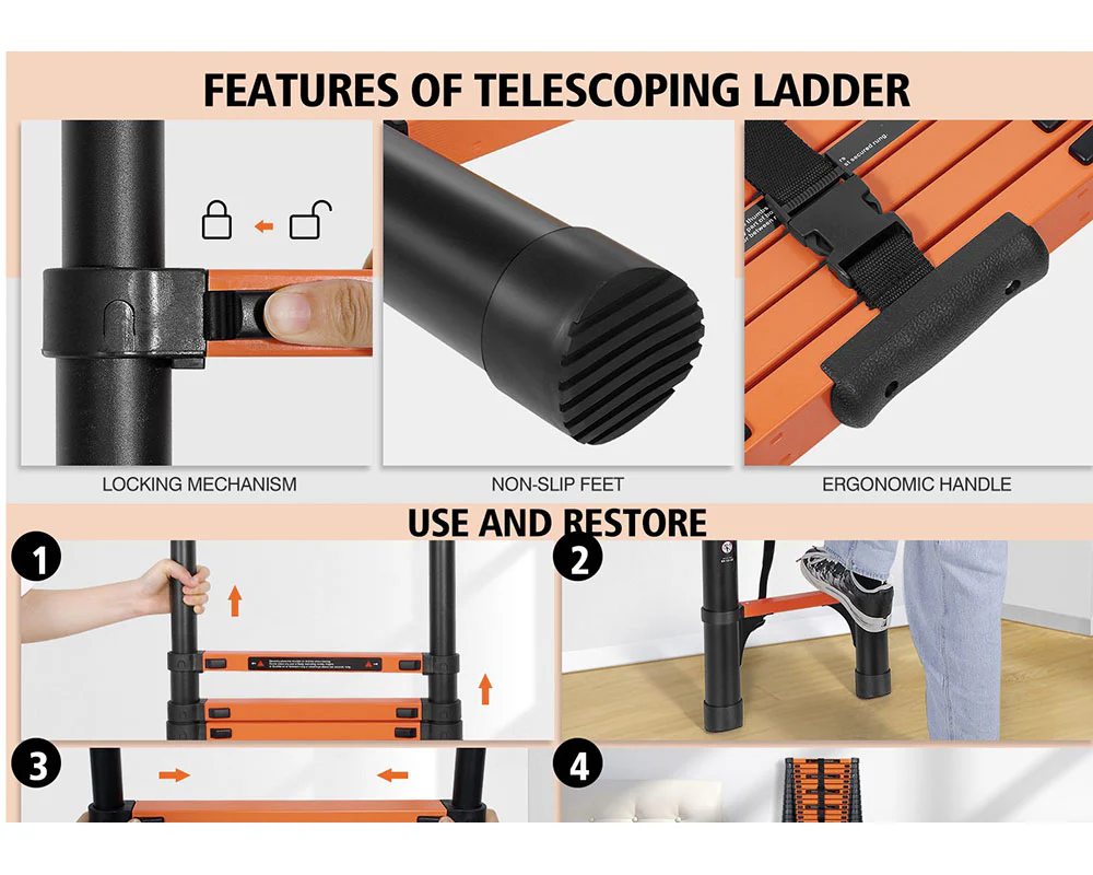 6.2M Telescoping Ladder - Image 10