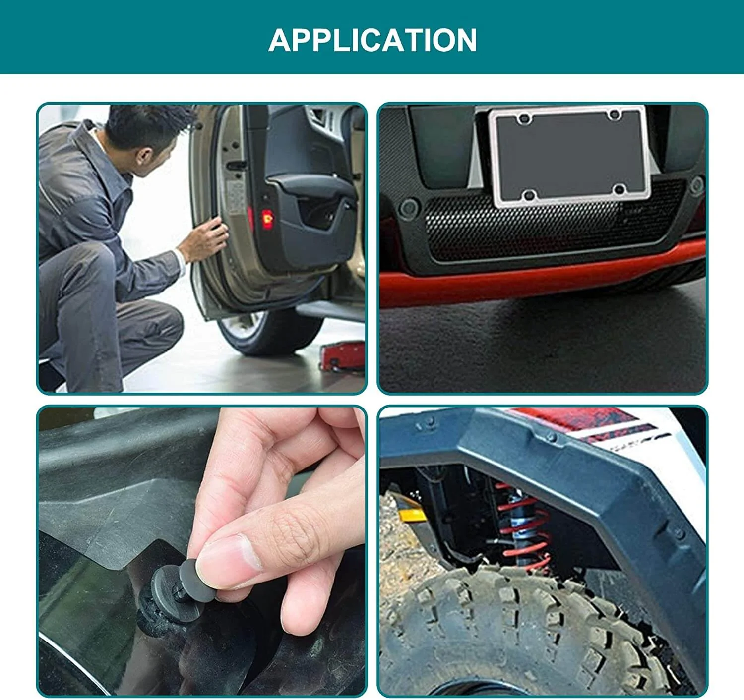 Car Trim Body Clips Kit 620PCS - Image 7