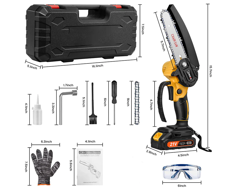 Mini Chainsaw Cordless Power ChainSaws - Image 7