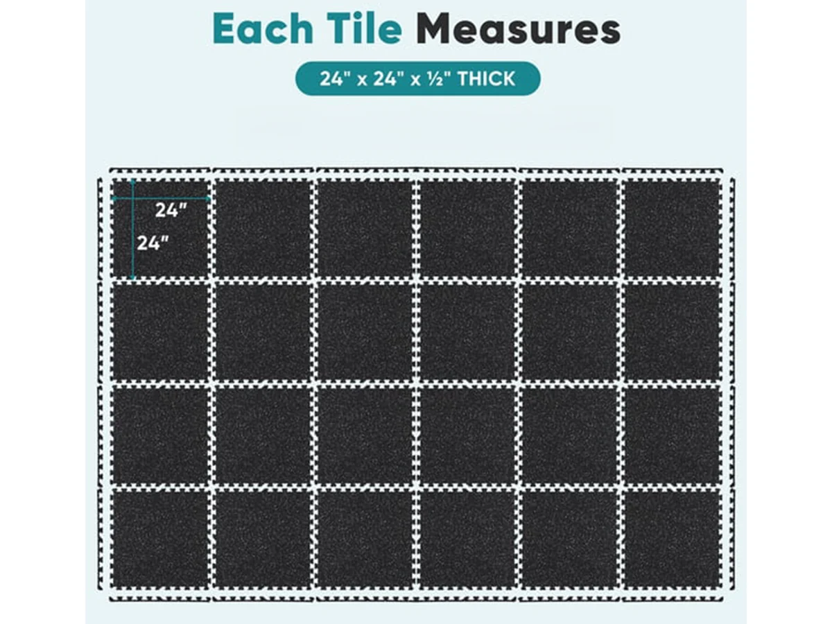 Gym Flooring Mats 6PCS - Image 4