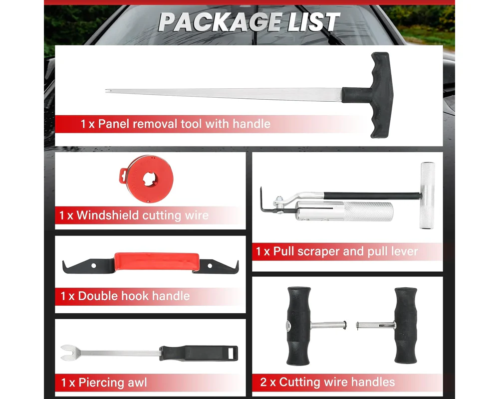 Car Windshield Removal Tool Kit - Image 5