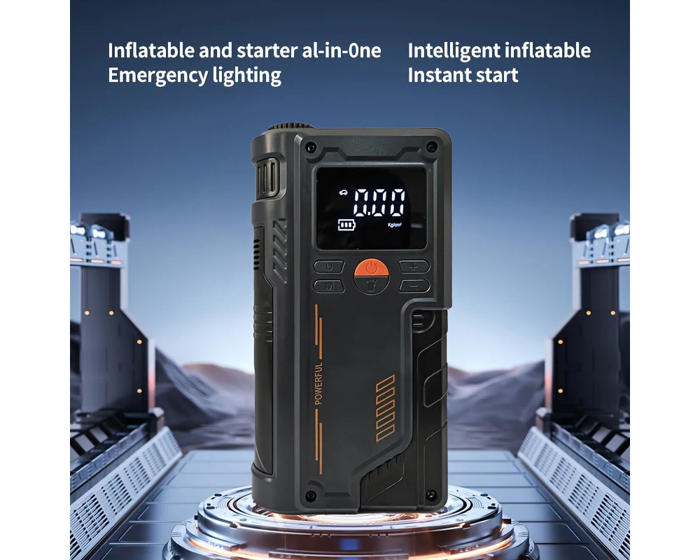 Portable Car Jump Starter with Air Pump - Image 8