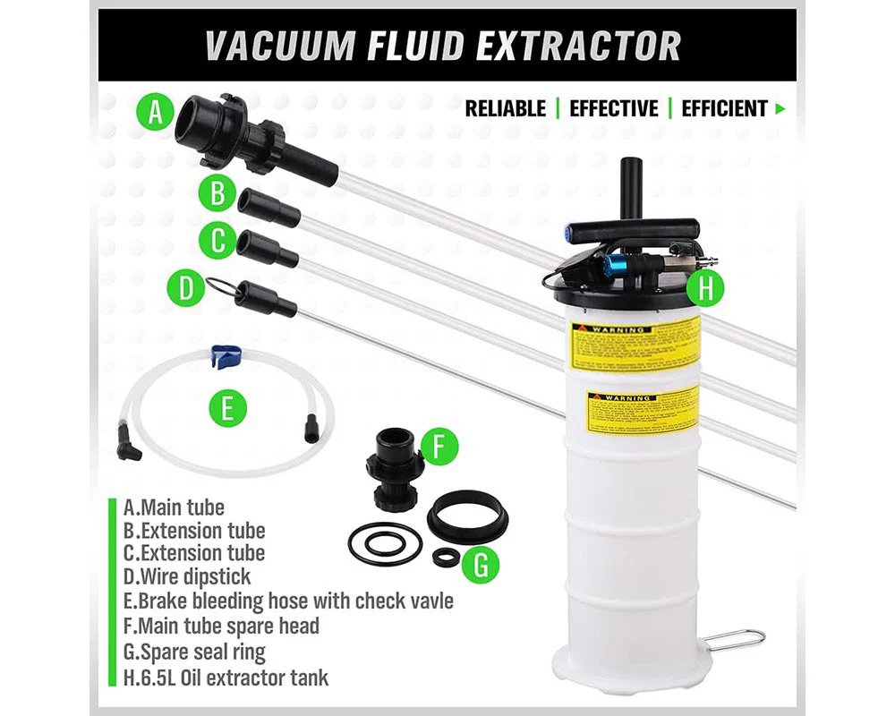 7L Manual Waste Oil Fluid Extractor Pump - Image 3