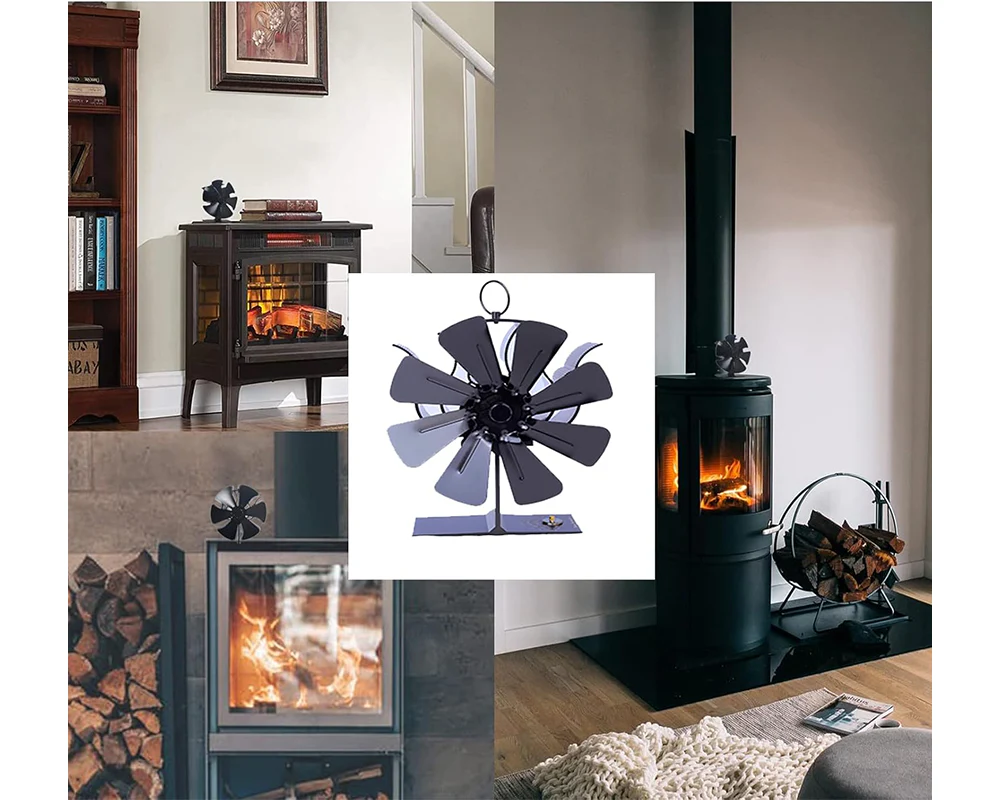 Stove Fan Heat Powered Stove Fan - Image 10