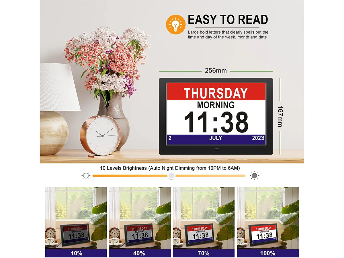 Digital Calendar Day Clock - Image 3