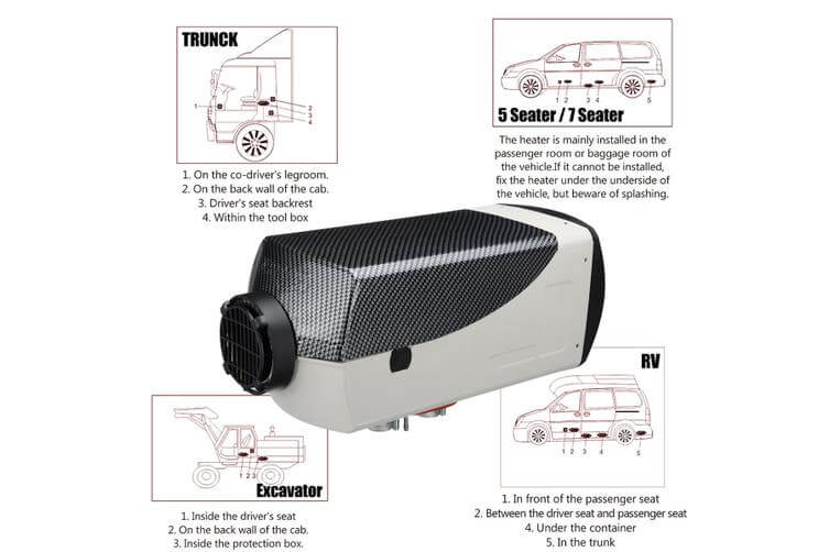 8KW Diesel Air Heater - Image 2