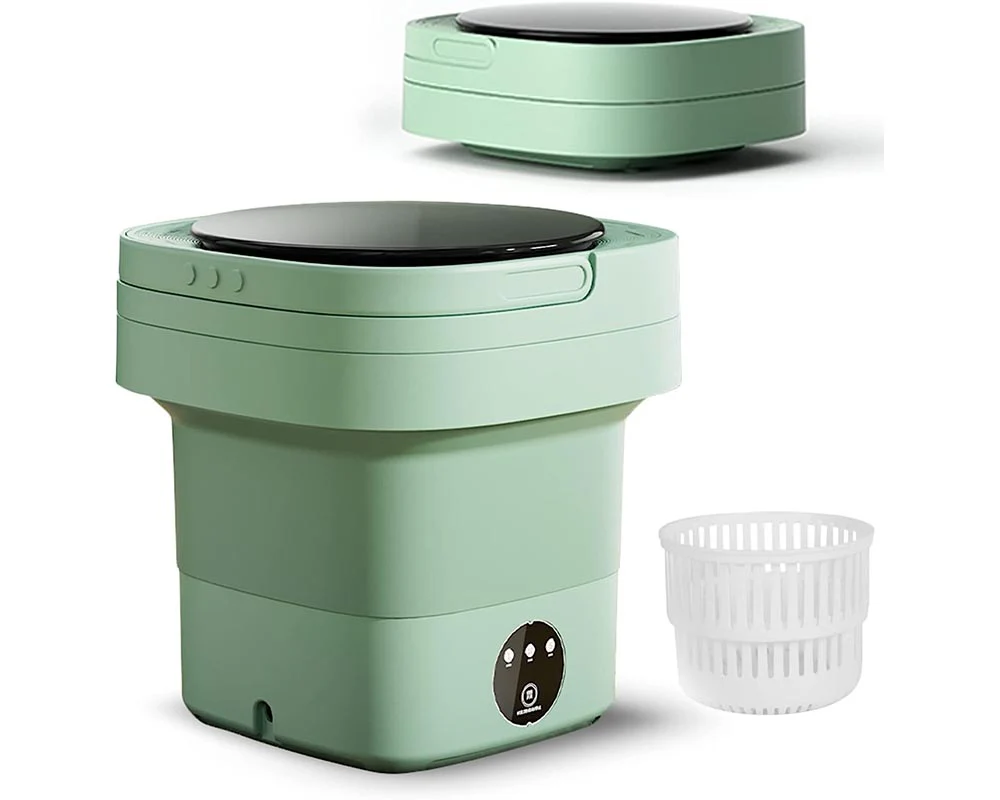 8L Foldable Washing Machine Mini Cloths Laundry Machine - Image 2