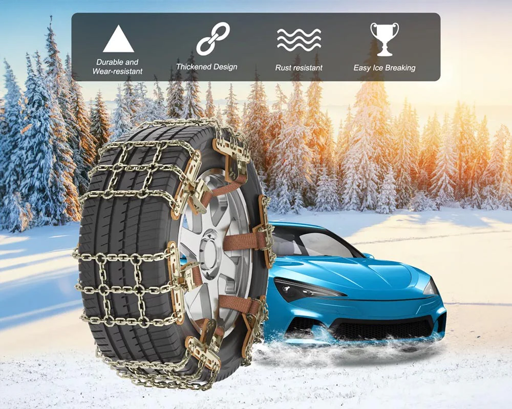 8pcs Car Tire Snow Chain - Image 14